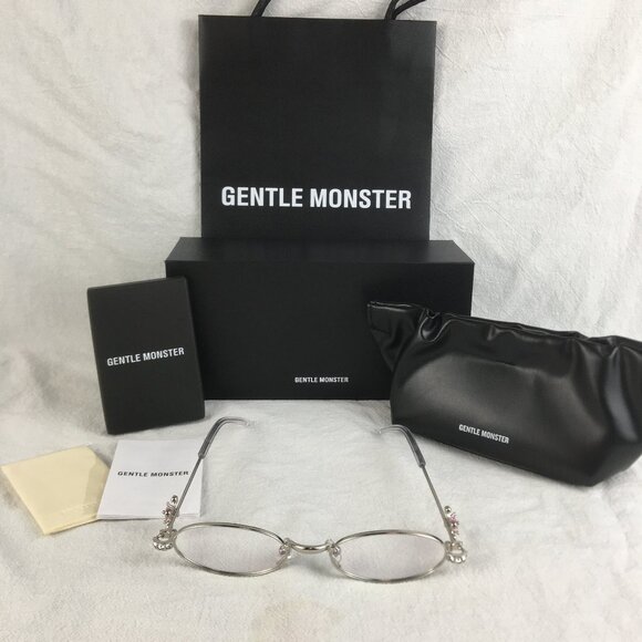 GENTLE MONSTER Accessories - NEW GENTLE MONSTER On Ring 02 Silver / Clear sunglasses